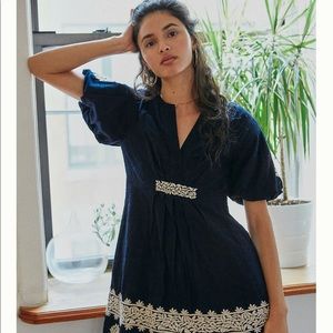Anthropologie Orla Embroidered Mini Dress 4